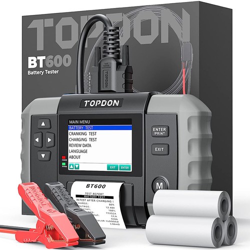 Topdon bt600 car battery - car,