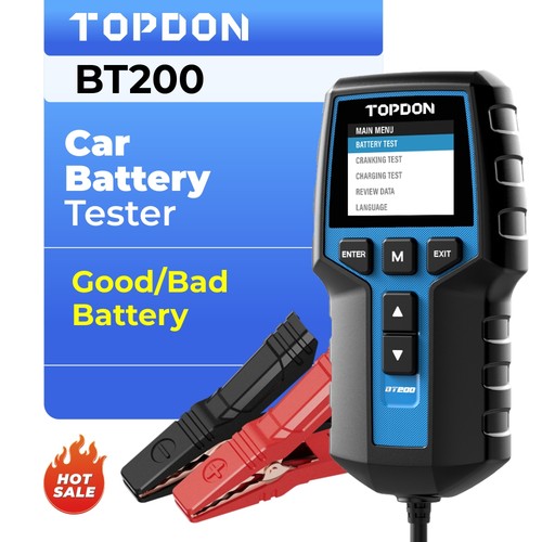 Topdon car battery tester - topdon,