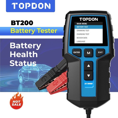 Topdon bt200 car battery - topdon,