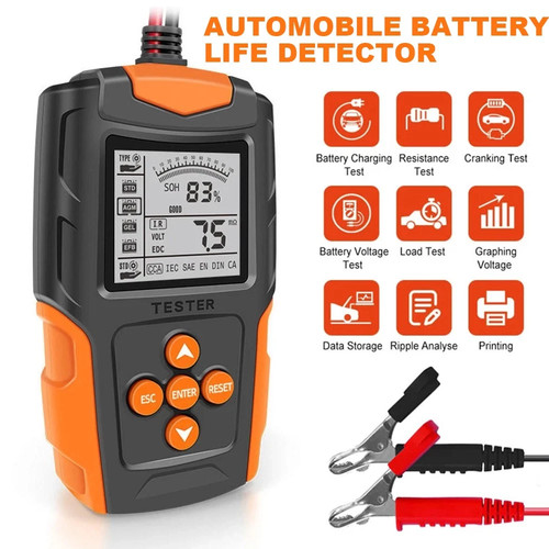 12v 24v car battery - car, lcd