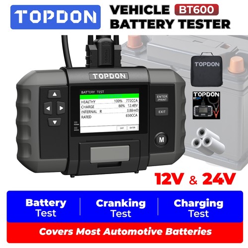 Topdon car battery tester - car,