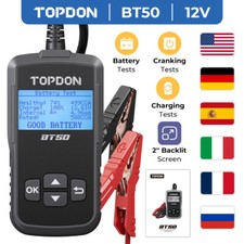 TOPDON 12V Car Battery Tester