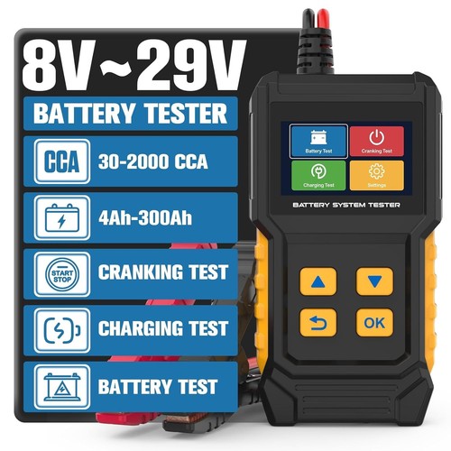 Digital car battery - battery, tester
