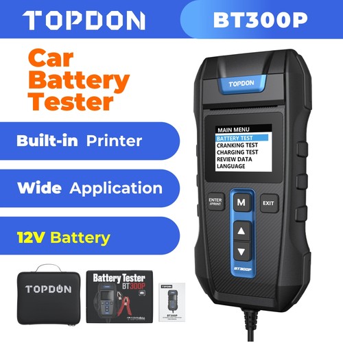 Topdon car battery tester - uk,