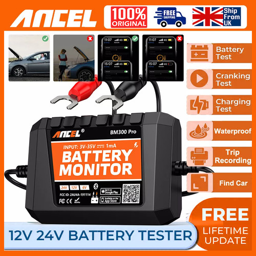 Ancel bm300 pro battery - bm300,