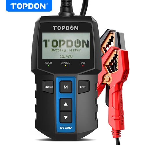New car battery - battery, load