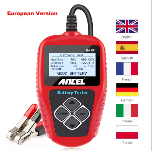Ancel ba101 car battery tester - ancel,
