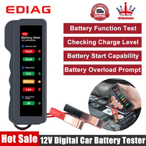 12v car battery tester - car,