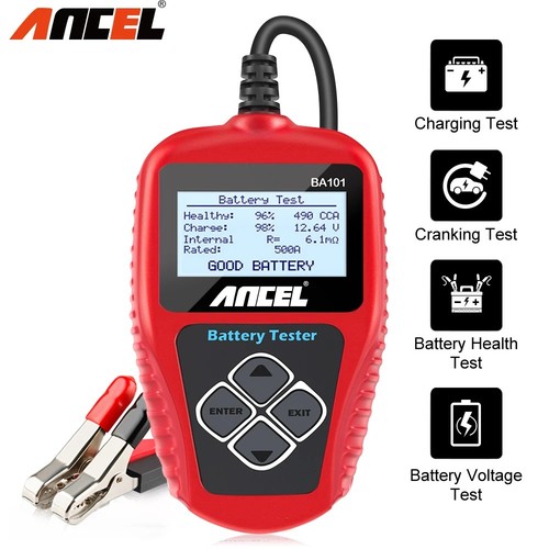 Ancel ba101 car - ba101, battery