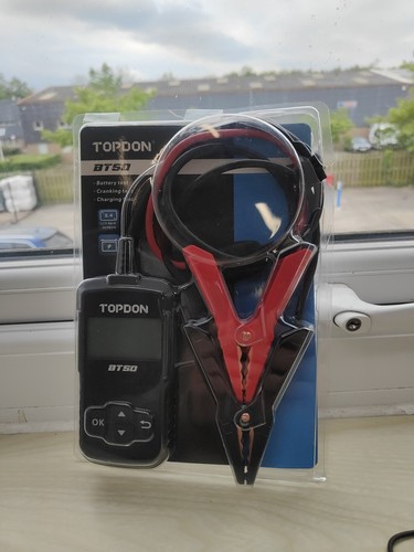 Topdon bt50 car battery load - topdon,
